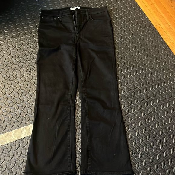 Madewell kick crop flare, high rise - Picture 1 of 3